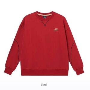 New Balance red crewneck